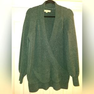 Ann Taylor LOFT Dark Green Sweater